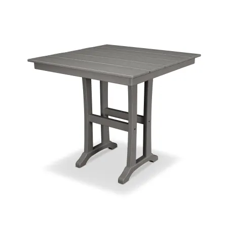 Trex Outdoor Furniture Farmhouse 37" Counter Table in Stepping Stone