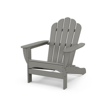 POLYWOOD Monterey Bay Oversized Adirondack Chair in Stepping Stone
