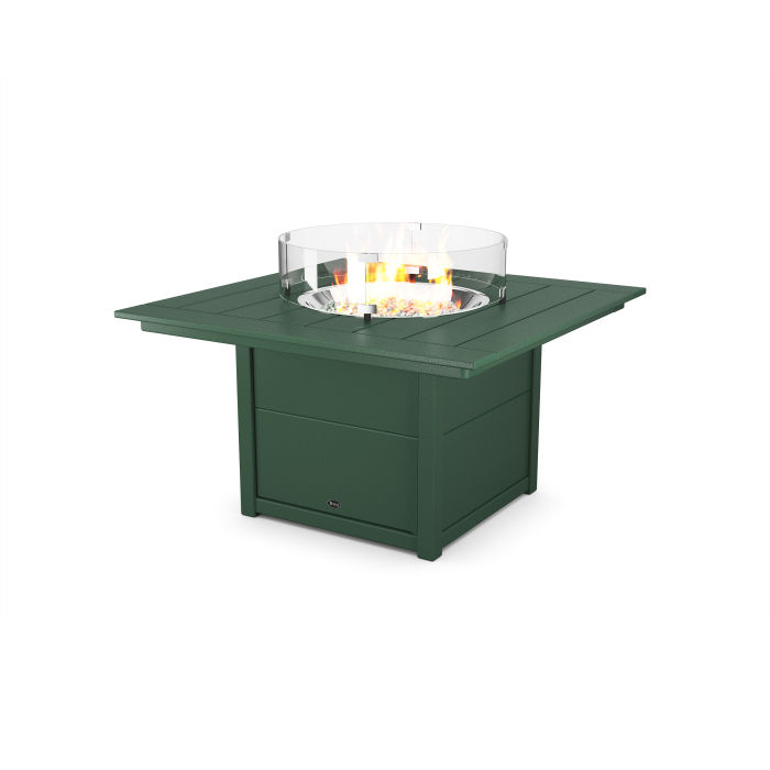 POLYWOOD Trex Square 42” Fire Pit Table