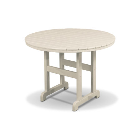Trex Outdoor Furniture Monterey Bay Round 36" Dining Table in Sand Castle