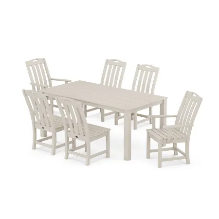 Trex Outdoor Furniture Yacht Club 7-Piece Parsons Dining Set