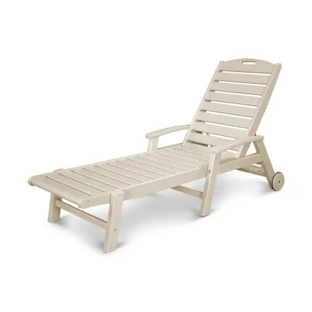 Trex Outdoor Furniture Yacht Club Wheeled Chaise