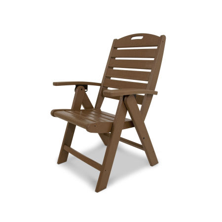 Trex Outdoor Furniture Yacht Club Highback Chair in Tree House