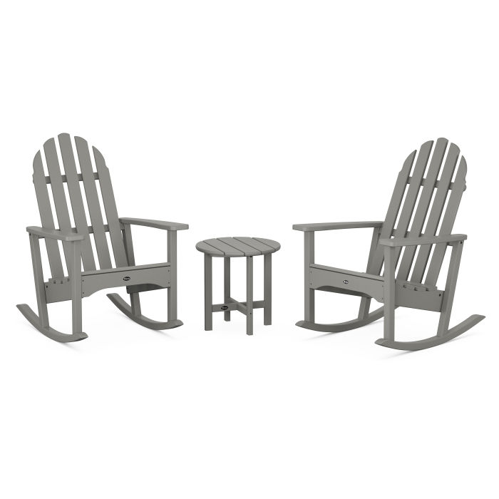 Trex Outdoor Furniture Cape Cod 3-Piece Adirondack Rocker Set