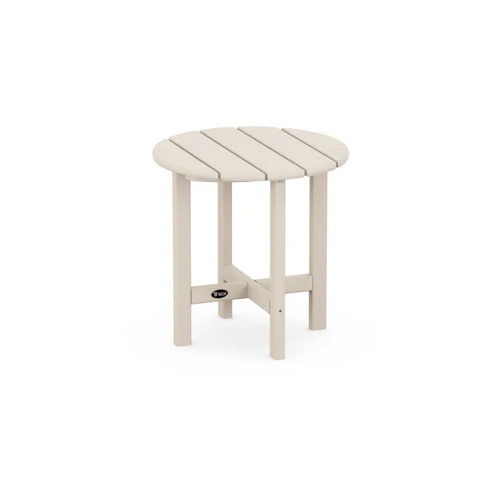 Trex Outdoor Furniture Cape Cod Round 18" Side Table