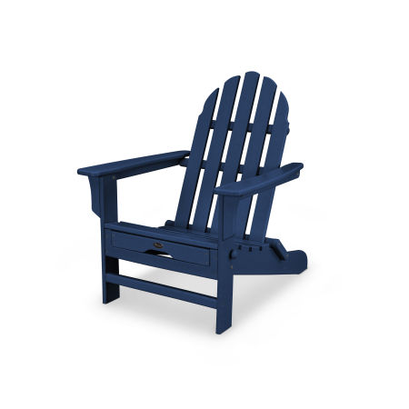POLYWOOD Cape Cod Ultimate Adirondack in Navy