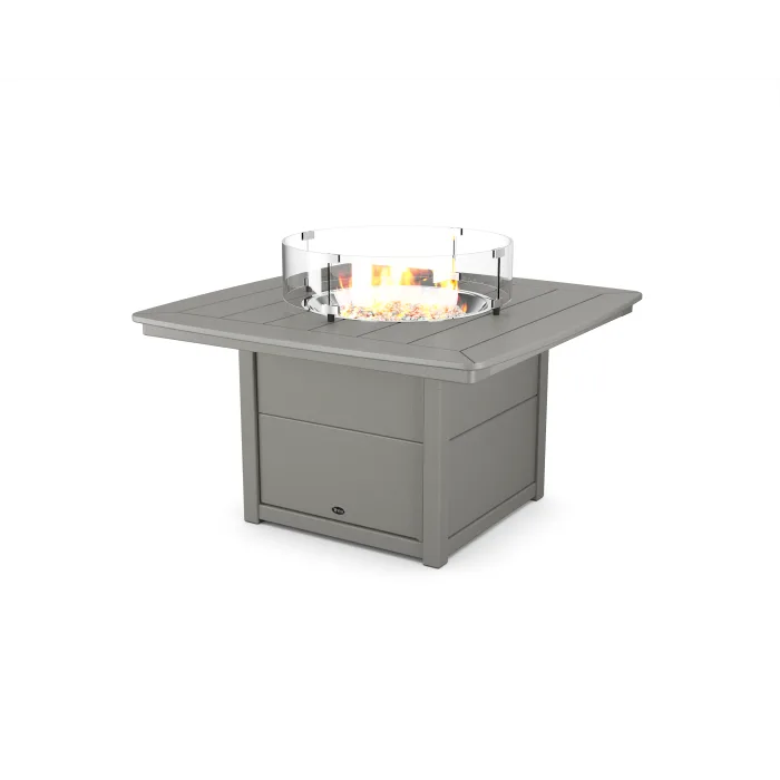 POLYWOOD Yacht Club 42” Fire Pit Table