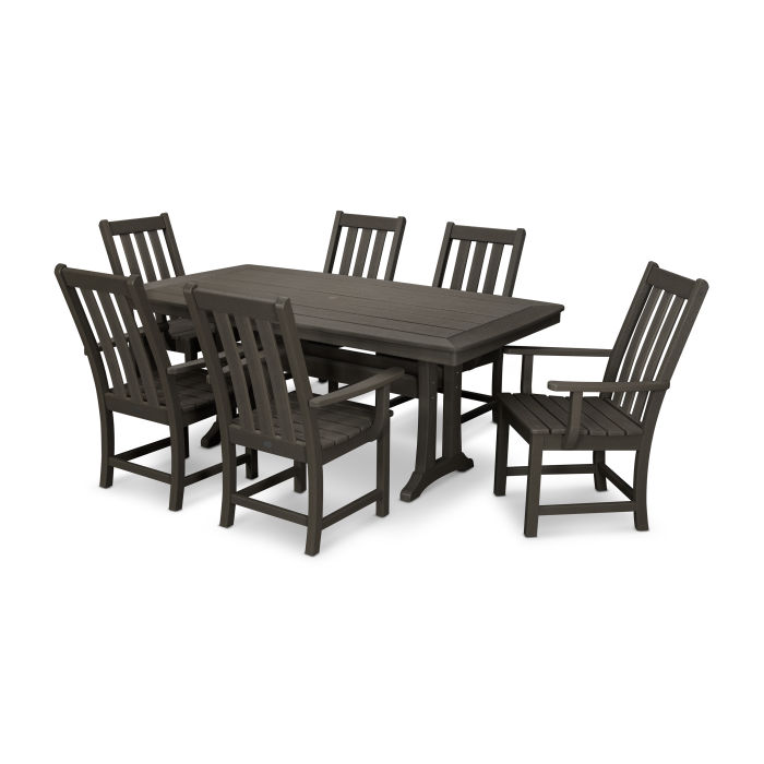 Vineyard 7-Piece Dining Set in Vintage Finish