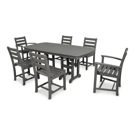 Trex Outdoor Furniture Monterey Bay 7-Piece Dining Set in Stepping Stone