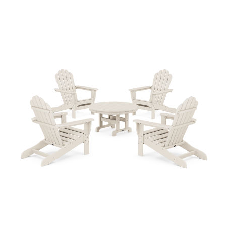 Trex Outdoor Furniture 5-Piece Monterey Bay Adirondack Chair Conversation Group