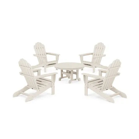 Trex Outdoor Furniture 5-Piece Monterey Bay Adirondack Chair Conversation Group