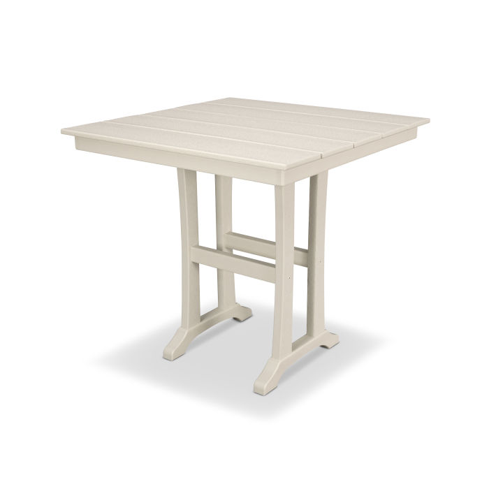 Trex Outdoor Furniture Farmhouse Trestle 37" Counter Table