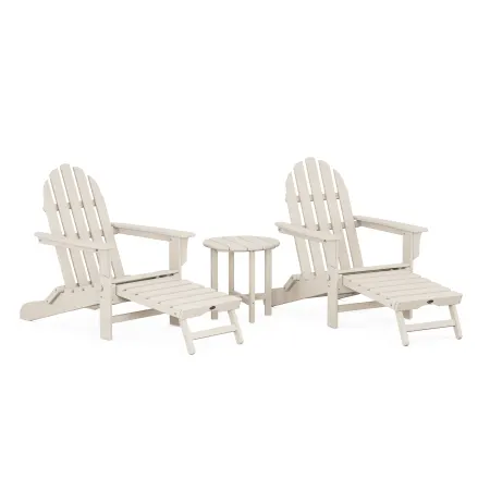 Trex Outdoor Furniture Cape Cod 3-Piece Ultimate Adirondack Set