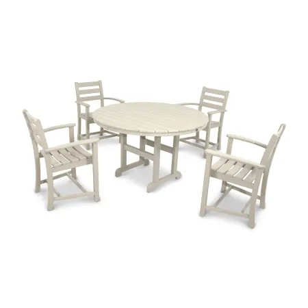 Trex Outdoor Furniture Monterey Bay 5-Piece Round Dining Set