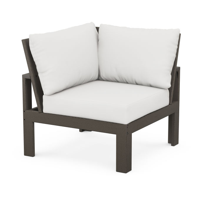 EDGE Modular Corner Chair in Vintage Finish