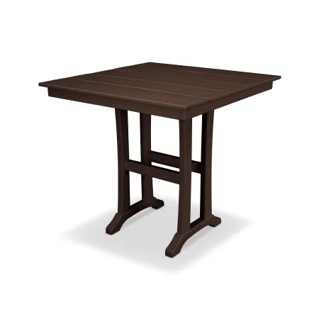 Trex Outdoor Furniture Farmhouse 37" Counter Table in Vintage Lantern