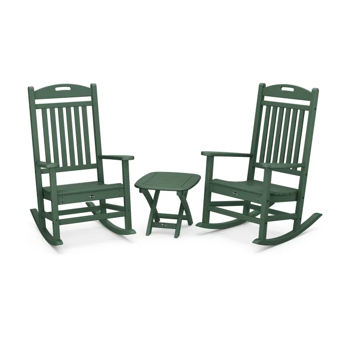 Trex Outdoor Furniture Yacht Club 3-Piece Rocker Set