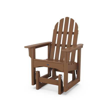 Trex Outdoor Furniture Cape Cod Adirondack Glider Chair in Tree House