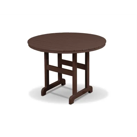 Trex Outdoor Furniture Monterey Bay Round 36" Dining Table in Vintage Lantern