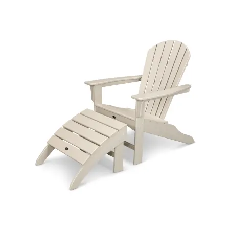 Trex Outdoor Furniture Yacht Club Shellback 2-Piece Adirondack Seating Set