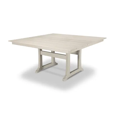 Trex Outdoor Furniture Farmhouse Trestle 59" Dining Table