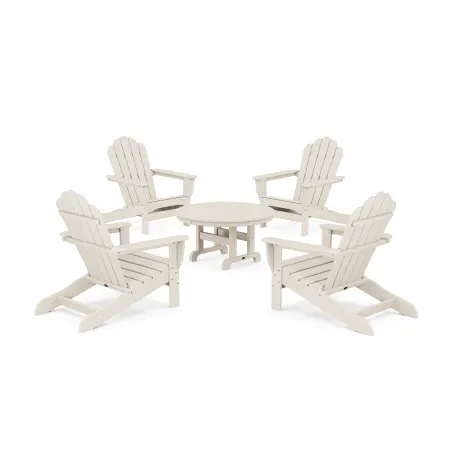 Trex Outdoor Furniture 5-Piece Monterey Bay Oversized Adirondack Chair Conversation Group