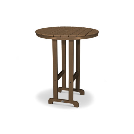 Trex Outdoor Furniture Monterey Bay Round 36" Bar Table in Tree House