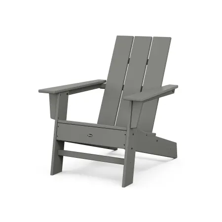 POLYWOOD Eastport Modern Adirondack Chair in Stepping Stone