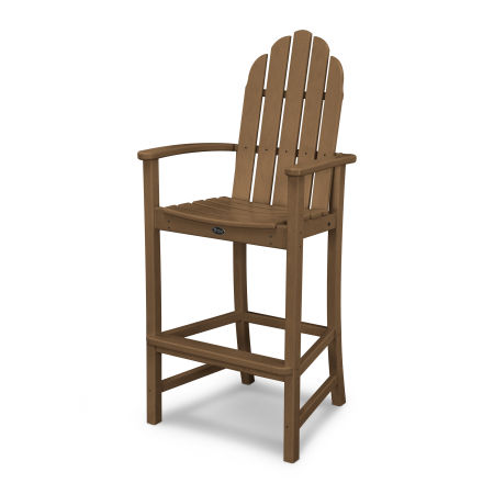 Trex Outdoor Furniture Cape Cod Adirondack Bar Chair in Tree House