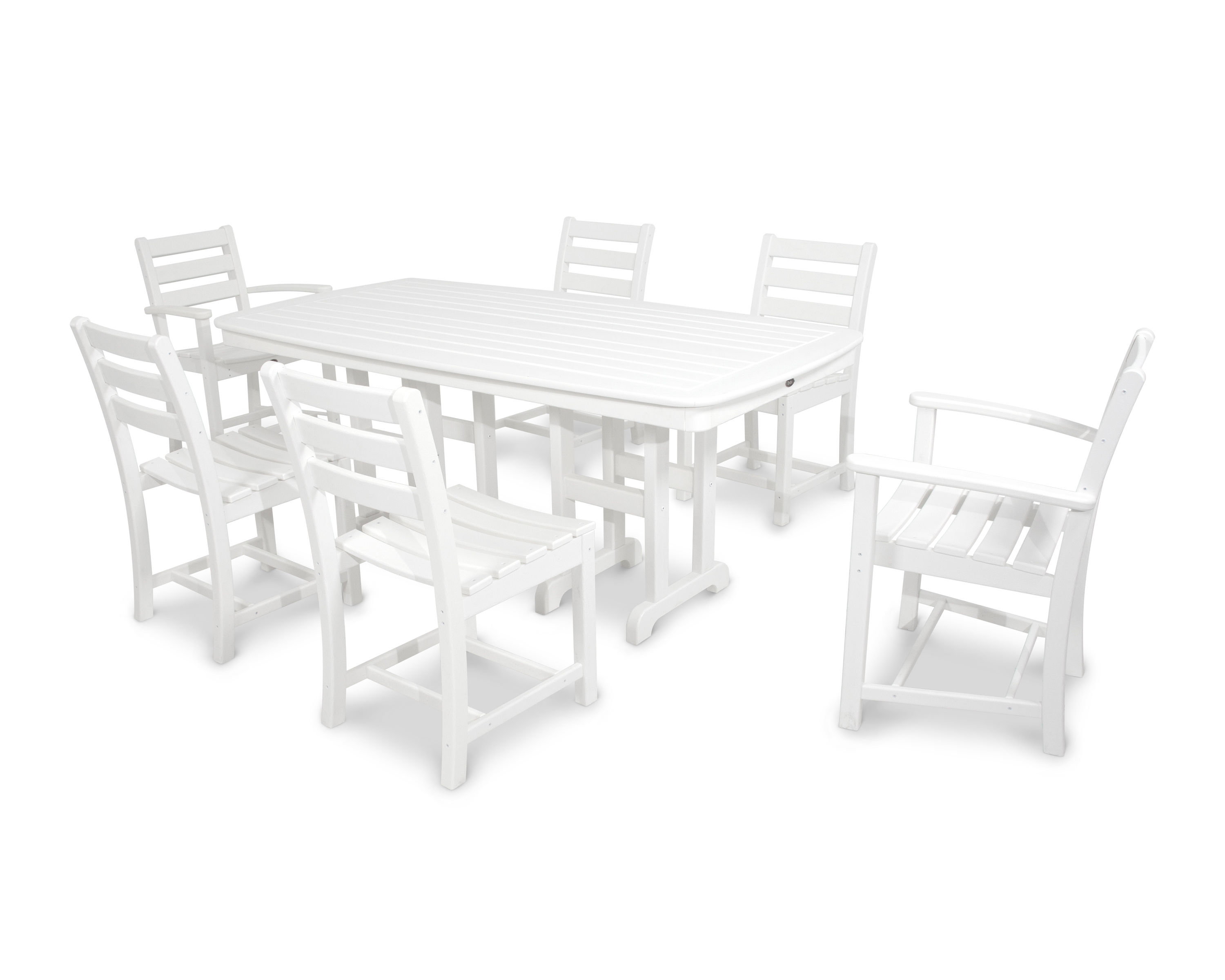 trex outdoor monterey bay 7 piece dining set