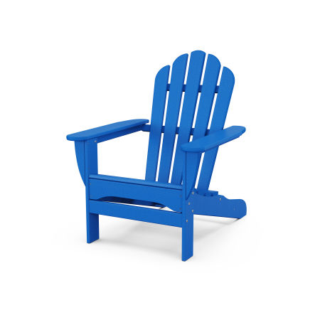 POLYWOOD Monterey Bay Adirondack Chair in Pacific Blue