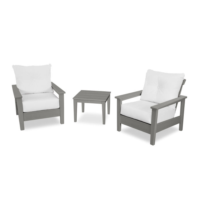 Prescott 3-Piece Deep Seating Set