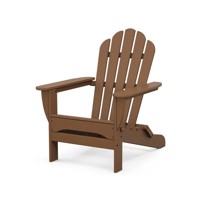 POLYWOOD Monterey Bay Folding Adirondack Chair