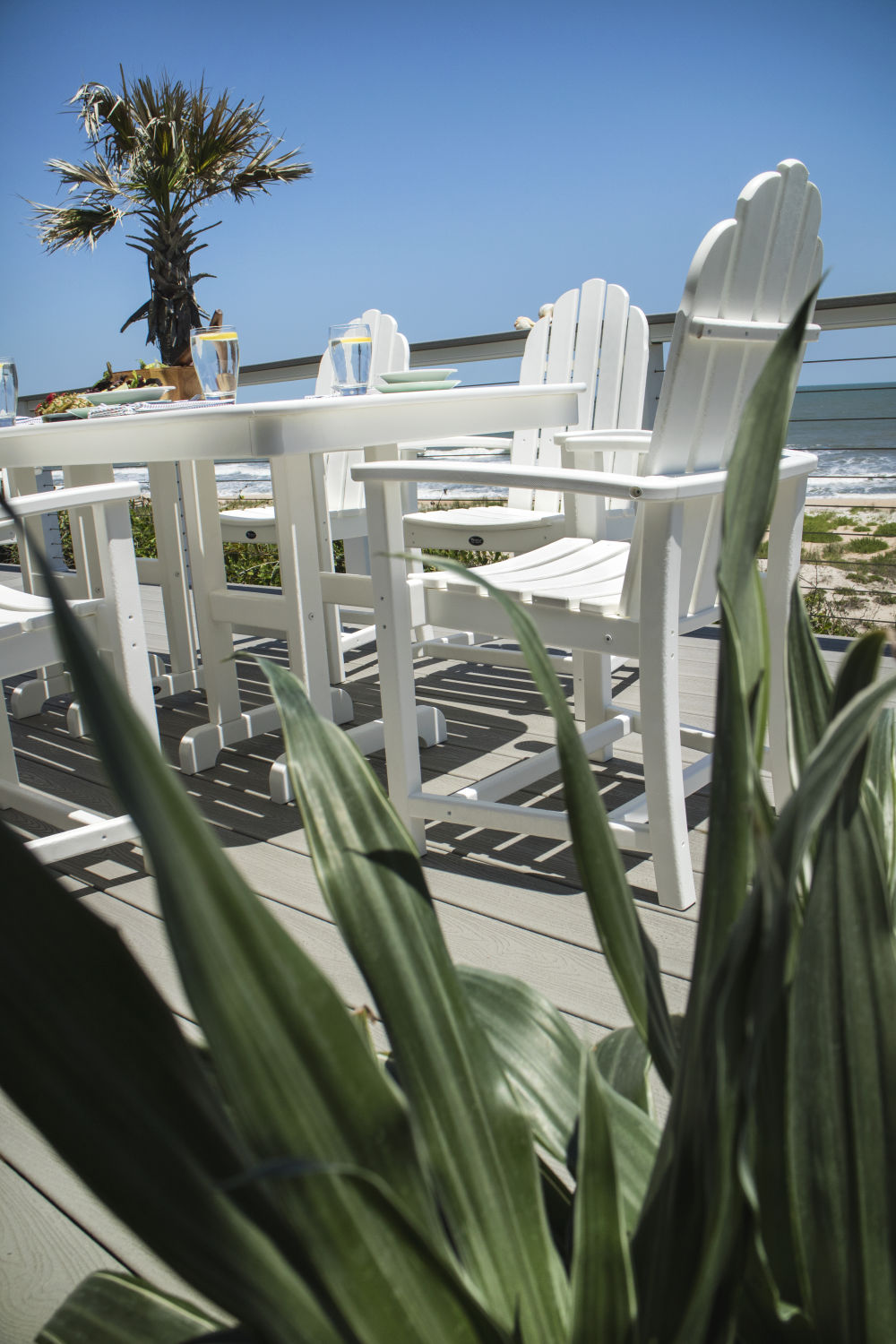 trex outdoor furniture cape cod adirondack chair on Cape Cod 7 Piece Dining Set Txs144 1