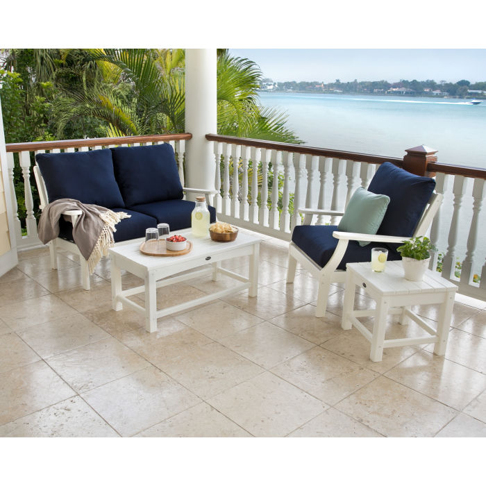 Trex Outdoor Furniture Yacht Club 4-Piece Deep Seating Set
