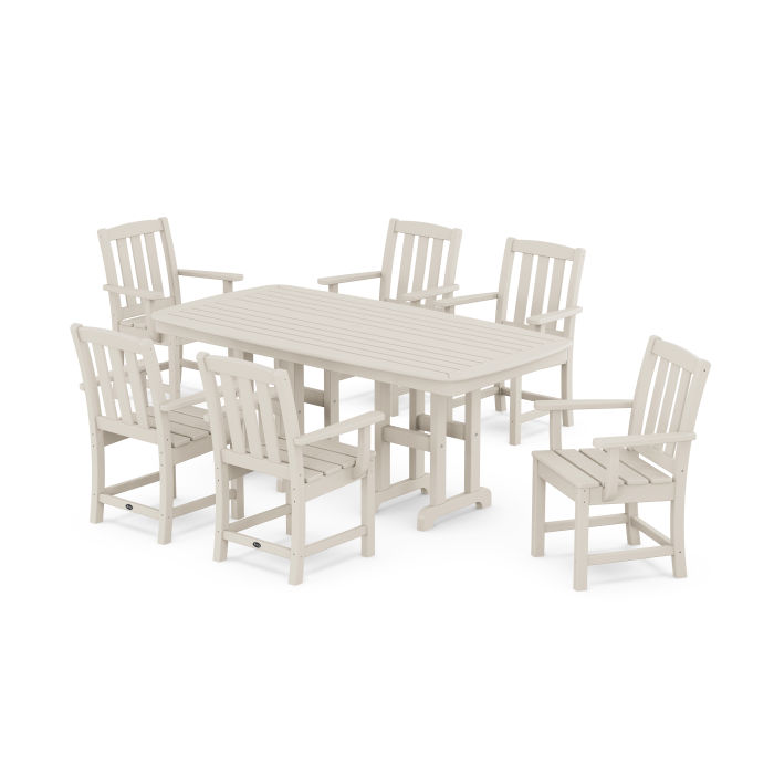 POLYWOOD Cape Cod Arm Chair 7-Piece Dining Set
