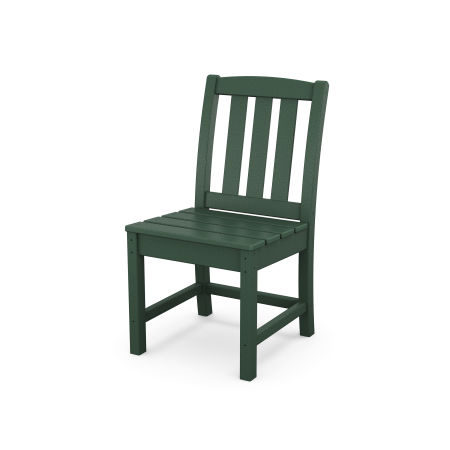 POLYWOOD Cape Cod Dining Side Chair in Rainforest Canopy
