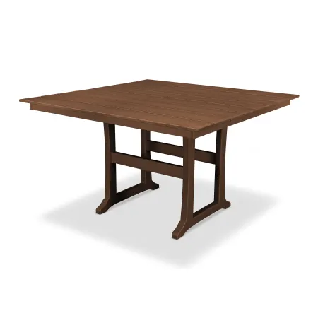 Trex Outdoor Furniture Farmhouse 59" Counter Table in Tree House