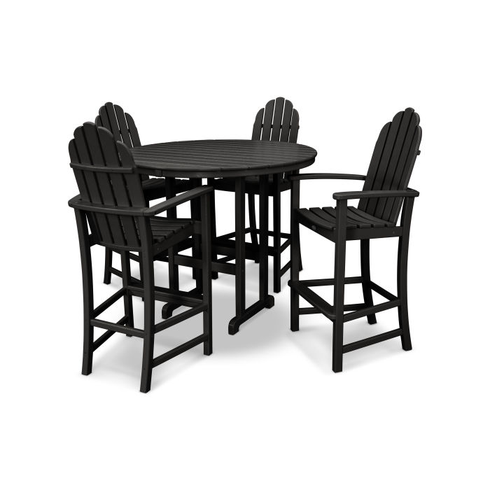 Trex Outdoor Furniture Cape Cod 5-Piece Round Bar Set