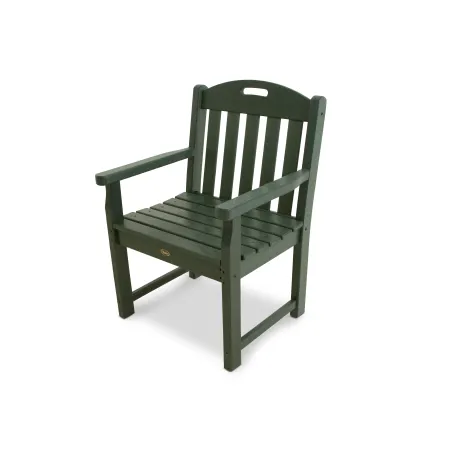 Trex Outdoor Furniture Yacht Club Garden Arm Chair in Rainforest Canopy