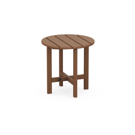 Trex Outdoor Furniture Cape Cod Round 18" Side Table in Tree House