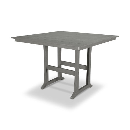 Trex Outdoor Furniture Farmhouse 59" Bar Table in Stepping Stone
