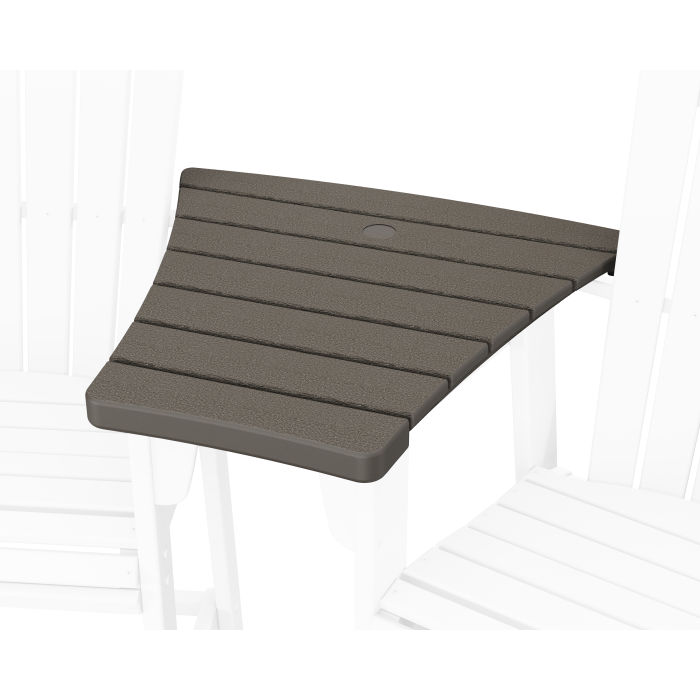 600 Series Angled Adirondack Dining Connecting Table in Vintage Finish