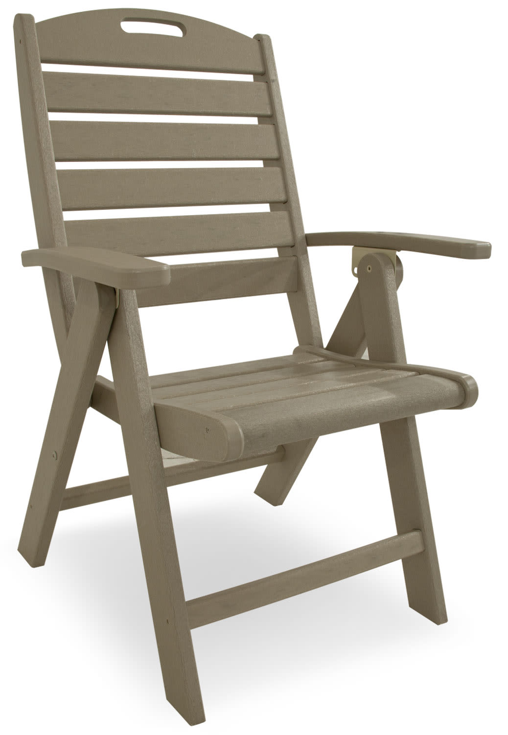 trex outdoor furniture yacht club highback chair