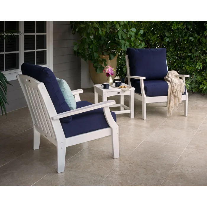 Trex Outdoor Furniture Yacht Club 3-Piece Deep Seating Set