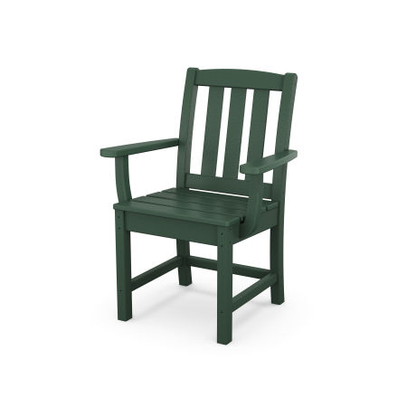 POLYWOOD Cape Cod Dining Arm Chair in Rainforest Canopy