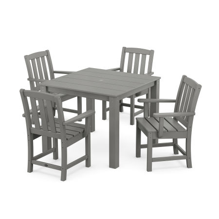 POLYWOOD Cape Cod 5-Piece Parsons Dining Set in Stepping Stone