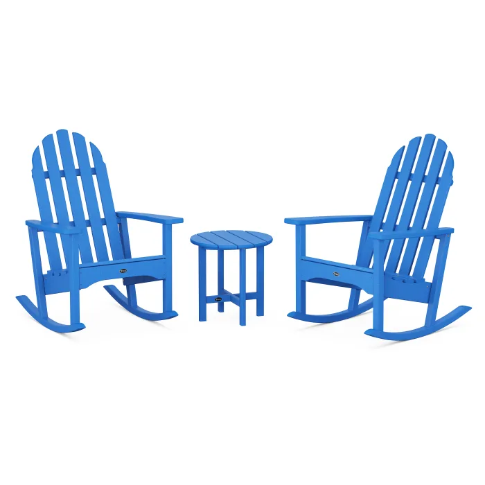 Trex Outdoor Furniture Cape Cod 3-Piece Adirondack Rocker Set
