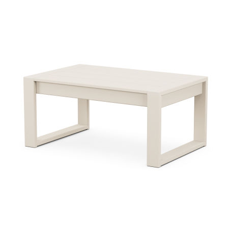 POLYWOOD Eastport Coffee Table in Sand Castle