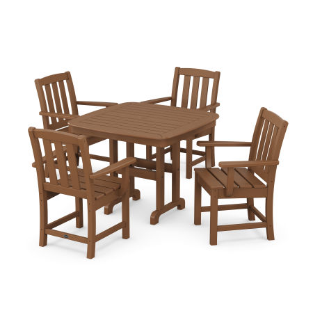 POLYWOOD Cape Cod 5-Piece Dining Set in Tree House